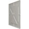 Ekena Millwork 19 5/8in. W x 19 5/8in. H Xander EnduraWall Decorative 3D Wall Panel Covers 2.67 Sq. Ft. WP20X20XAFSM - alternate 4